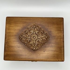 Solid Wooden Box Vintage